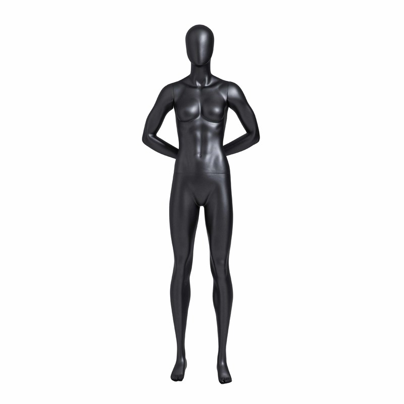 Fiberglas-voller Körper-weibliche Hände hinter-D-Zurück muskulöser Sport-weiblichem Mannequin für Sportkleidungs-Anzeige