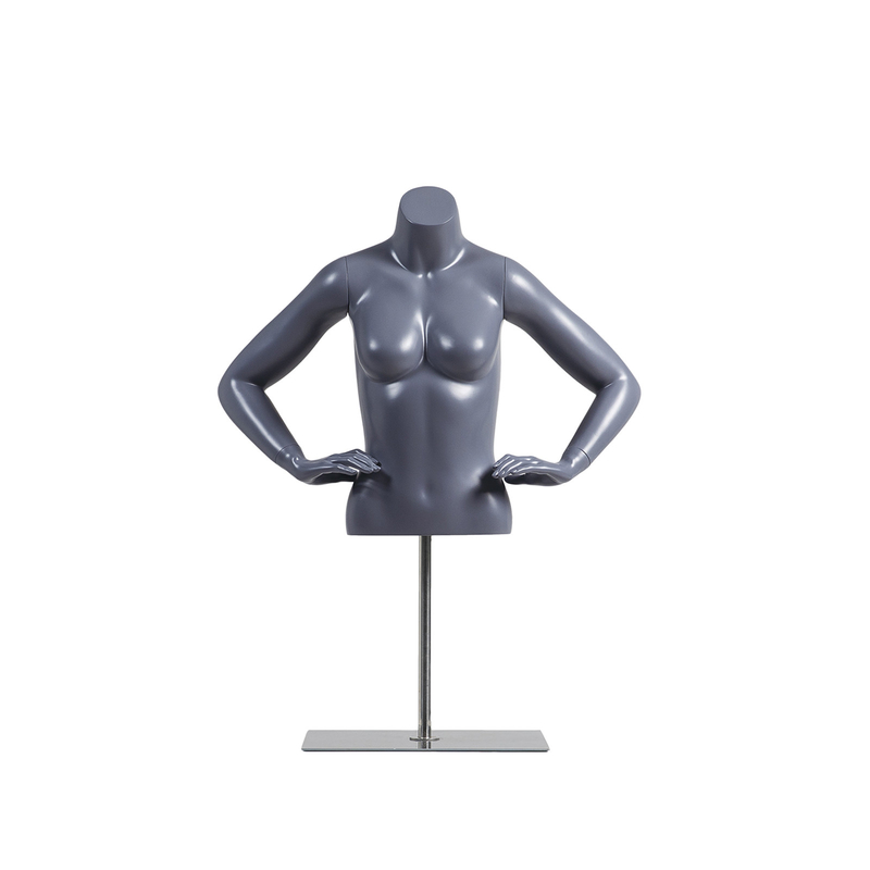 Gefrorene Kopflose Kleidung Anzeige Mannequin Halbkörper Farbe Anpassung